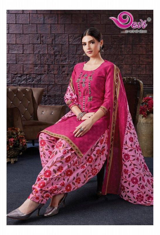 Devi Lizza Indo Cotton Designer Readymade Collection